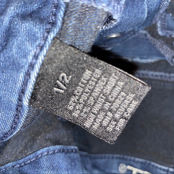 Navy High-Waisted Shorts - Picture 7 of 8